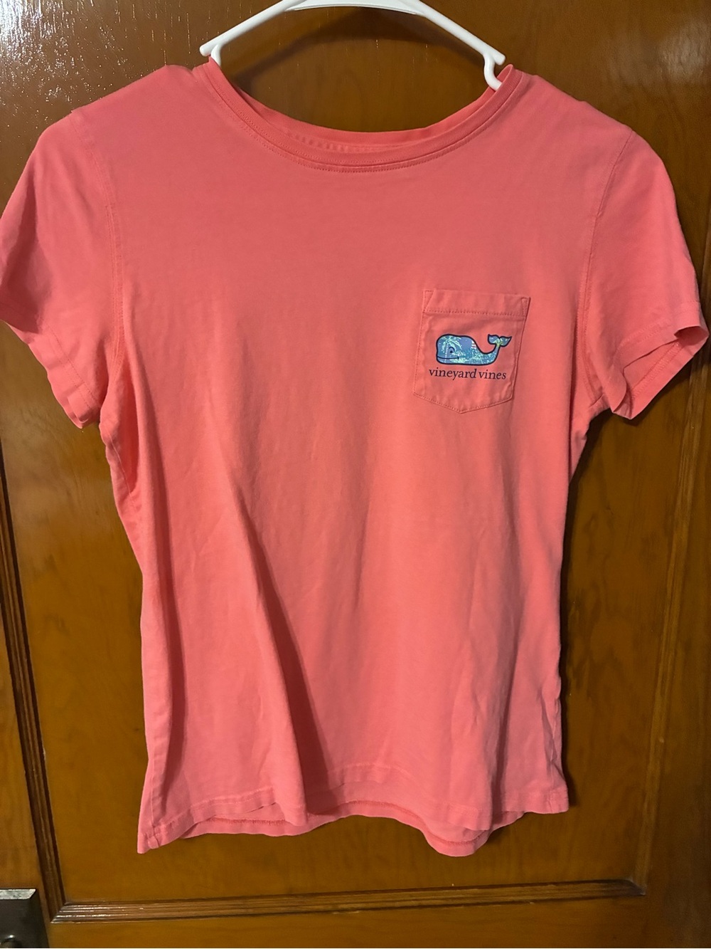 ❤️ 2/$10 - Vineyard Vines Coral Short-Sleeve Pocket Tee